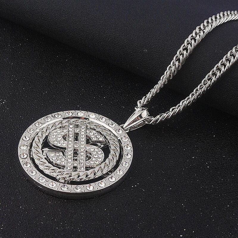 Collier dollar bling bling
