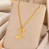 Collier initiale or
