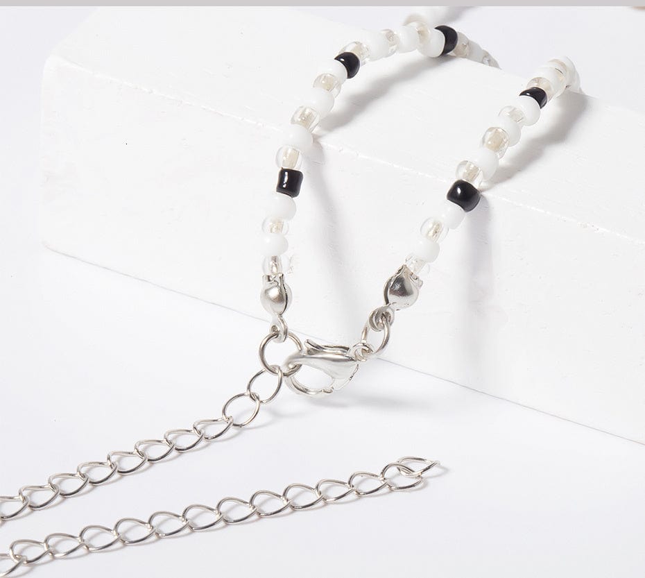 Collier perle ras de cou