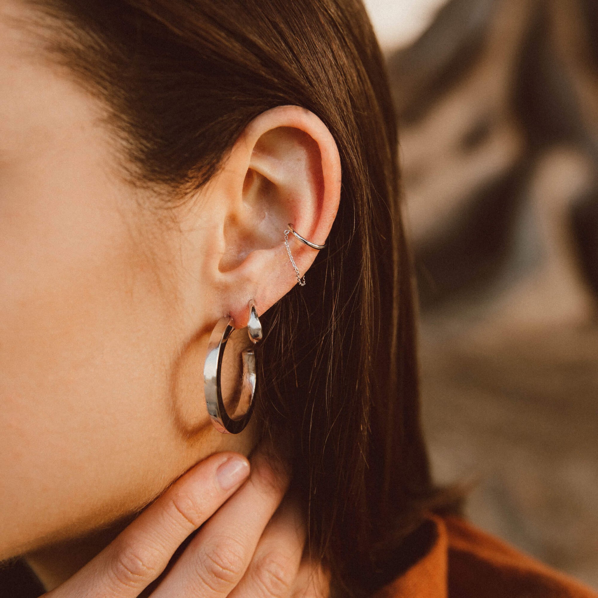 Ear Cuff Chaine
