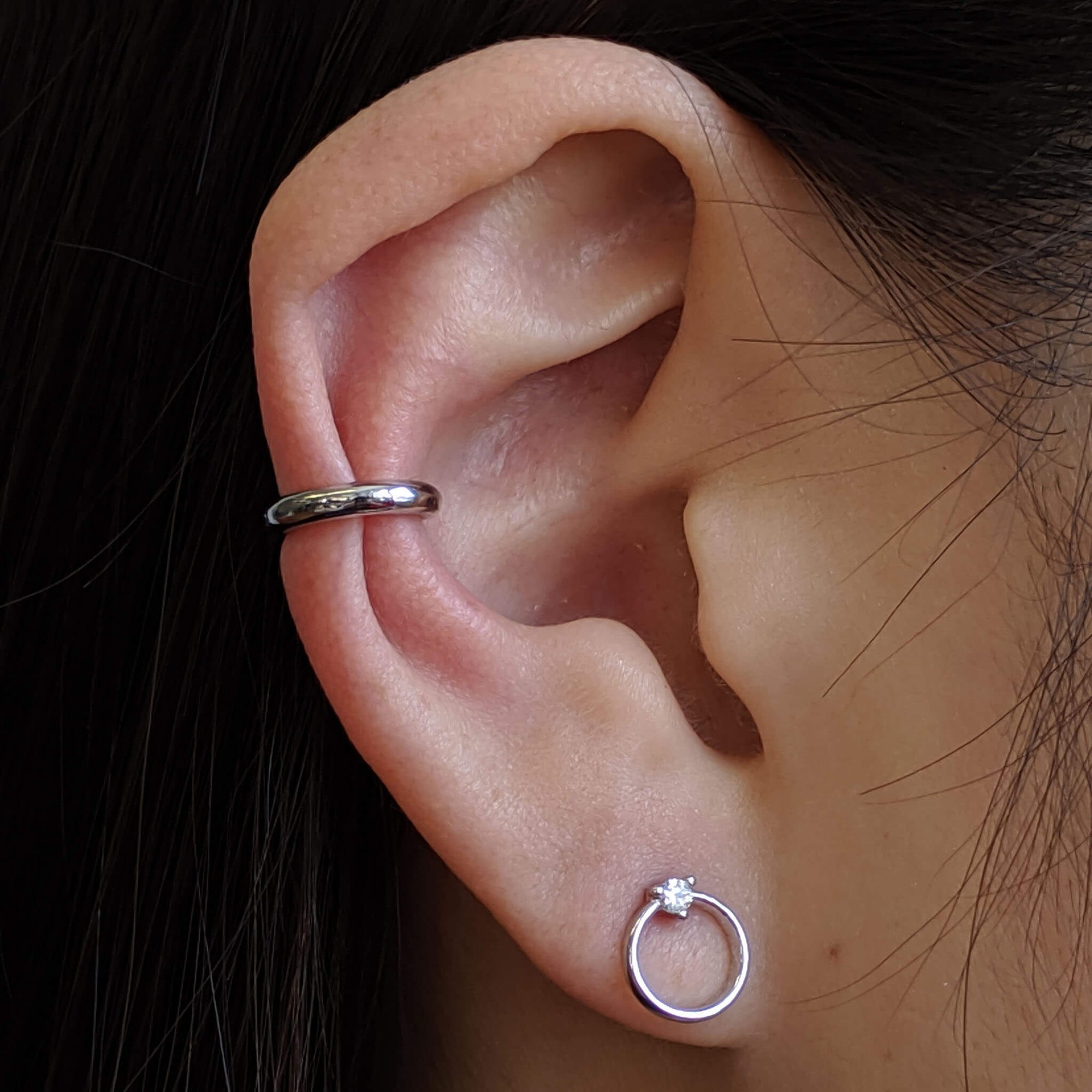 Sterling Silver Ear Cuff