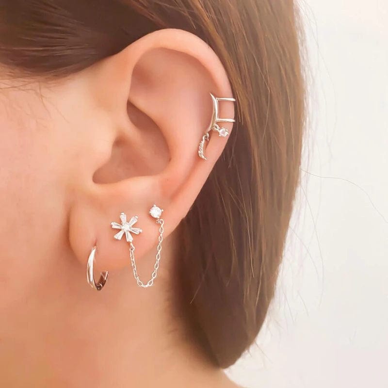 Petite Boucle d&#39;Oreille 2eme Trou